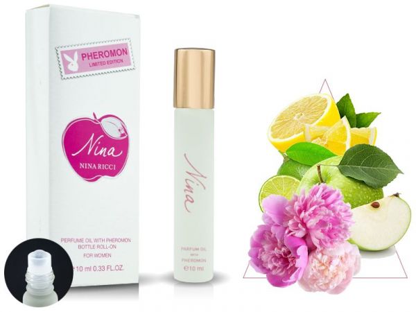 Perfume with pheromones (oil) Nina Ricci Nina Red apple, 10 ml